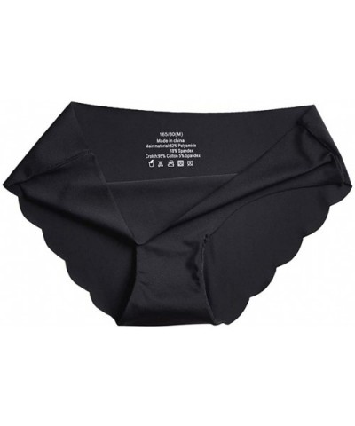 Sexy Underpants High Waist Pure Cotton Panties Panties for Women Underpants - Black - CK193ARR0E9 $11.63 Panties