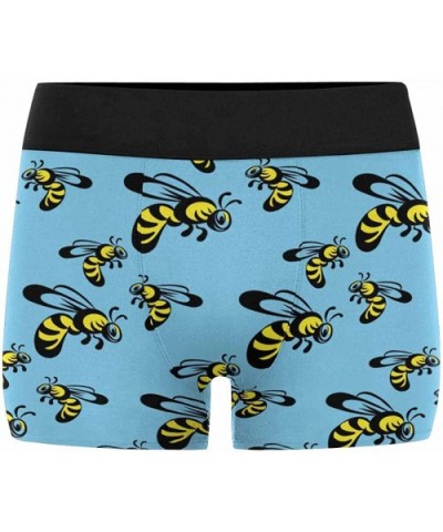 Men's All-Over Print Boxer Briefs Bee- Honey Queen Bee L - CJ18DH5A04U $38.30 Boxer Briefs