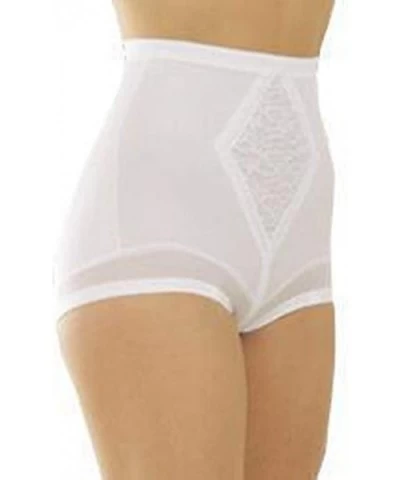 Style 6195 - Panty Brief Medium Shaping - White - C01131055MV $59.16 Shapewear