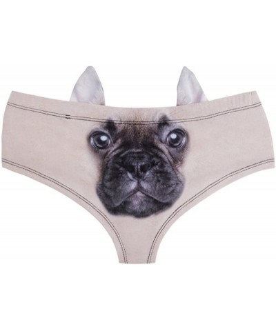 Women's Animal Print Hipster Panty Sexy Lingerie Underwear Briefs - Dog - CO186MK9ZMM $14.27 Panties