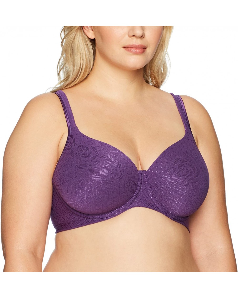 Comfort Revolution Foam Uw W/Cool Comfort Bra - Purple Vista - CG184TQ4AYR $18.91 Bras