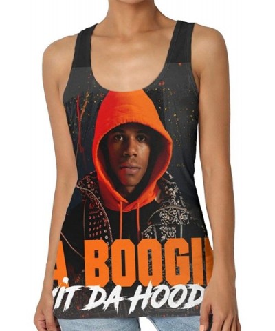 A Boogie Wit Da Hoodie Womens Premium Vest Workout Tank Top - CX1976AI734 $28.08 Camisoles & Tanks