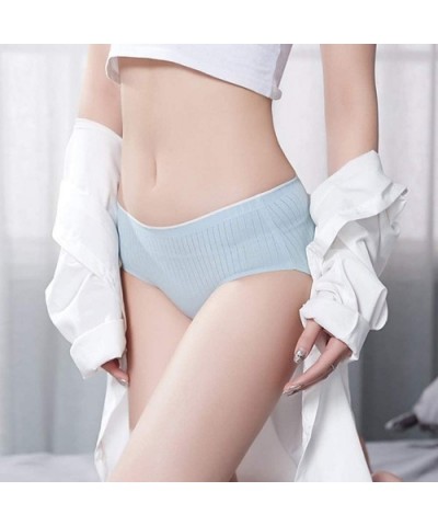 Womens Underwear Cotton Lingerie for Female Panty Pack and Briefs Ladies Seamless Hipster Undies - 4 Pack - CM18SQCKYYI $33.9...