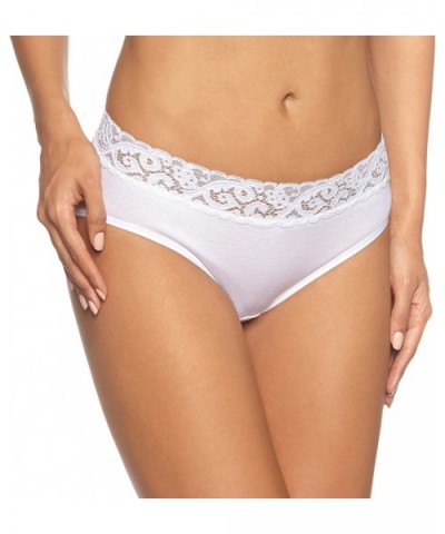 Women's Moments Hipster Panty - White - CF1155YW5H9 $68.09 Panties