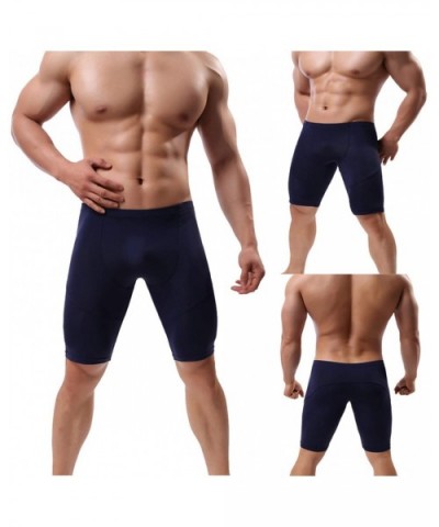 Men's Underwear Ultra Soft Micro Modal Trunks Boxer Briefs Suitable Running - Black - CY19DHSU3GI $27.66 Shapewear