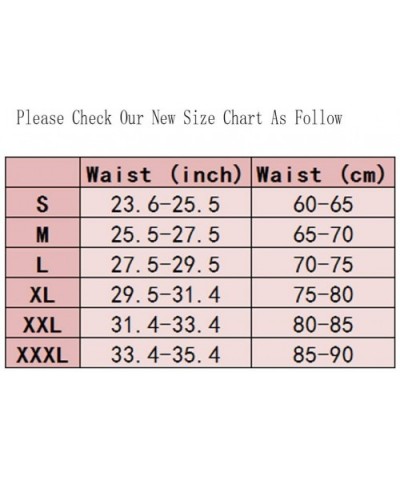 Waist Trainer Women- Body Shaper Tummy Control Girdle Latex Corset Shapewear 3 Hook Weight Loss Adjustable Slimming-Black-M -...