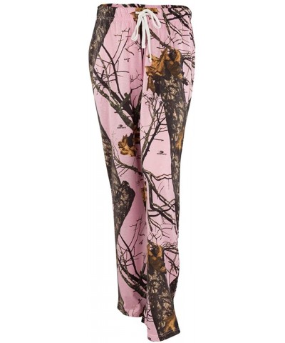 Ladies Mossy Oak Pink Break-Up Pajama Pants - Break Up Pink - CB18KQN2TY7 $26.79 Bottoms