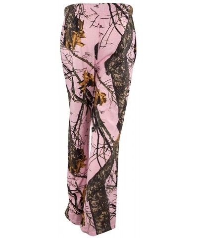 Ladies Mossy Oak Pink Break-Up Pajama Pants - Break Up Pink - CB18KQN2TY7 $26.79 Bottoms