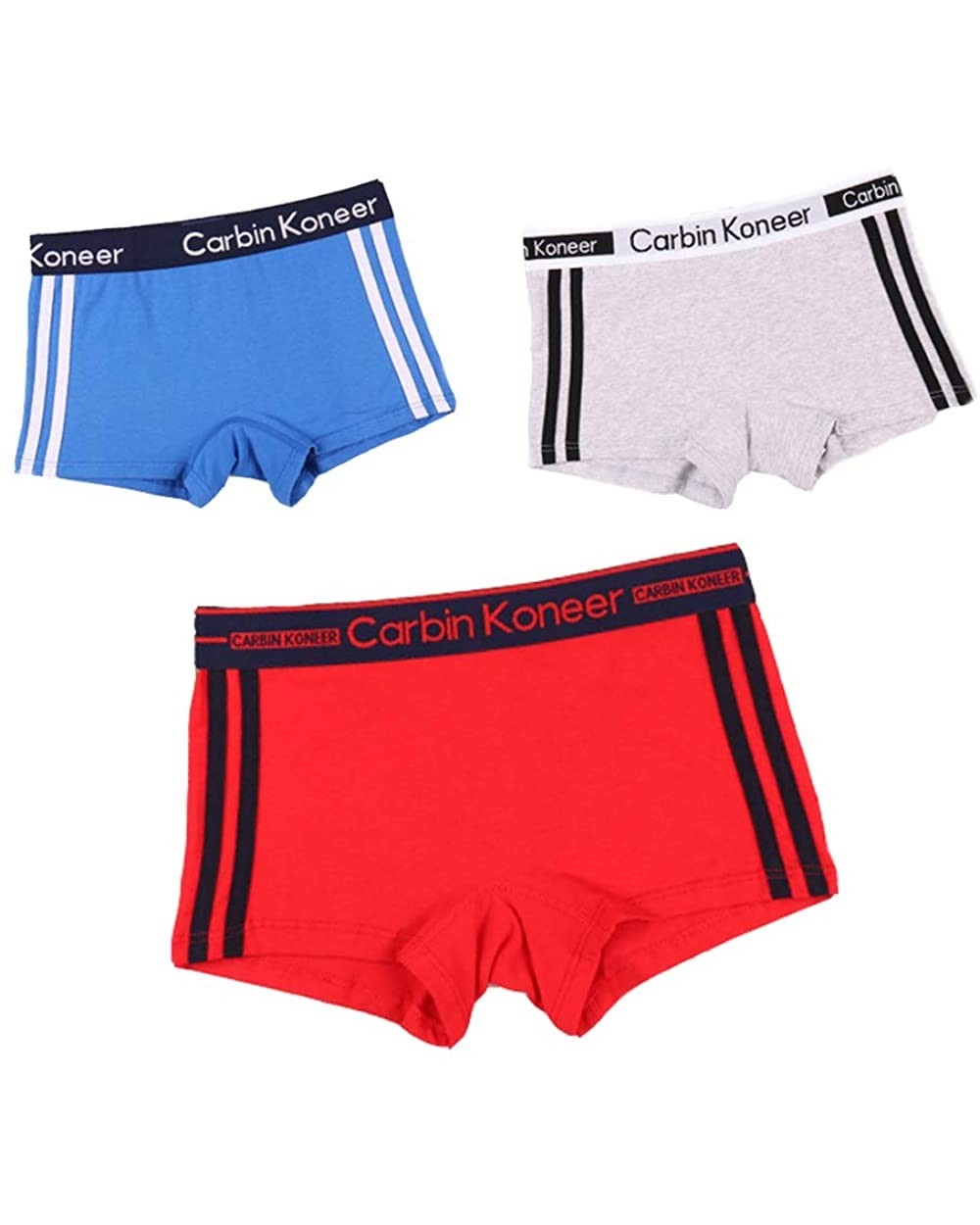 Sports Cotton Striped Boyshort 3 Pack Boxer Briefs for Tomboy Trans Lesbian - G - C018ZTE7OQA $43.78 Panties