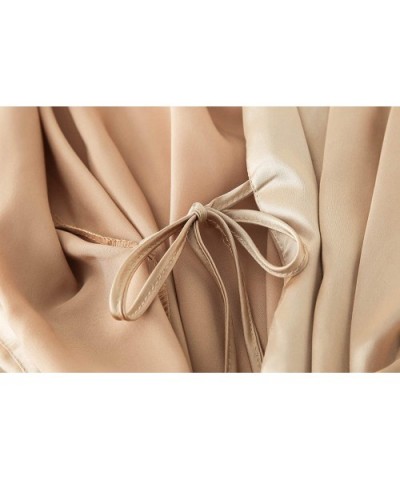 Women's Short Bride Bridesmaid Kimono Robes for Wedding Party Bridal Robe - Rose Gold Mother of the Groom - CD18T2U8DNQ $30.4...