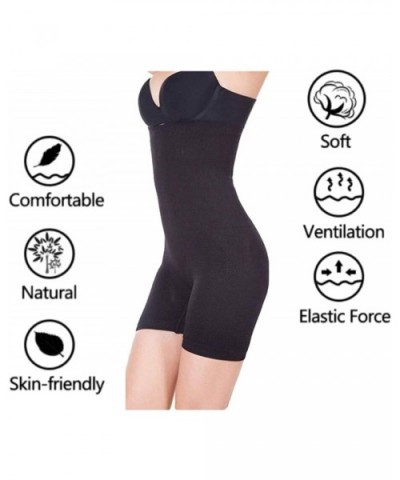 Waist Trainer Shapewear for Women- Butt Lifter Body Shape Shorts- Thigh Slimmer Panties - Black - CP1963O3NUO $13.57 Shapewear