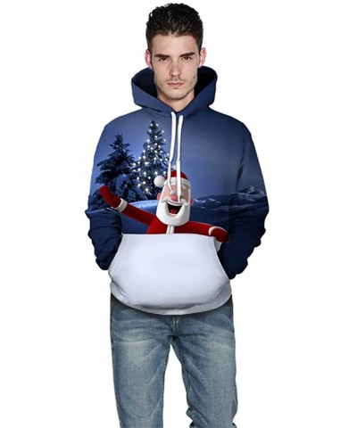 Plus Size Ugly Christmas Sweater for Women Men Light Up Xmas Hoodie Long Sleeve Casual Sweatshirts - White - C418ZTNZU0A $29....