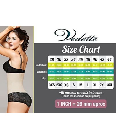 Women's Celeste Front Closure Body Shaper - Nude/2XS (30) - CX11G16E2PN $48.44 Shapewear