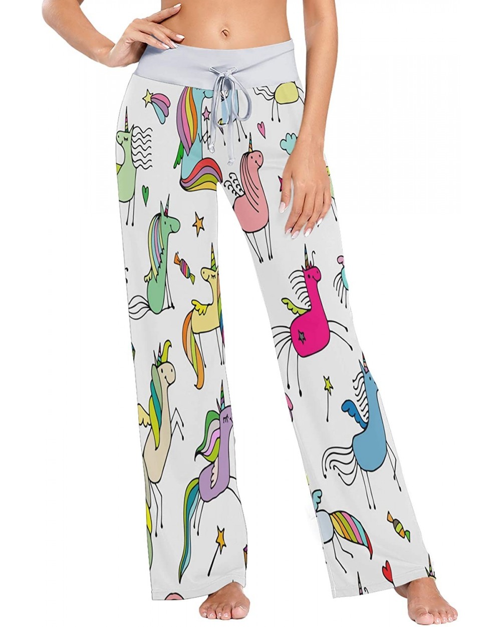 Womens Pajama Lounge Pants Fire Flame Lion Cool Wide Leg Casual Palazzo Pj Sleep Pants Girls - 3d Print 3 - CP19DYZ6EUE $37.5...