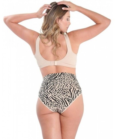 Altesse High Waist Shaper Brief- Shapewear - Nude Leopard Shapewear - C511G4J2119 $36.18 Shapewear