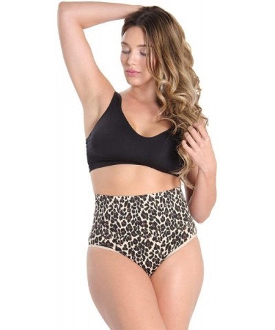 Altesse High Waist Shaper Brief- Shapewear - Nude Leopard Shapewear - C511G4J2119 $36.18 Shapewear