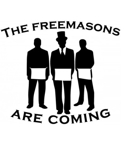 The Freemasons are Coming Masonic Men's Crewneck T-Shirt - Maroon - CO184QI5HWS $31.18 Undershirts