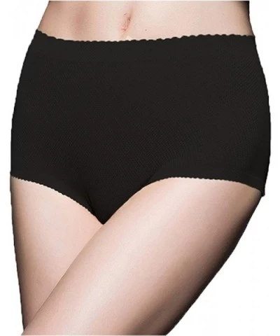 Butt Lifting Underwear Boy Shorts Butt Lifter Body Shaper Hip Enhancer Panties - Black123 - CY18KX246H5 $21.30 Panties