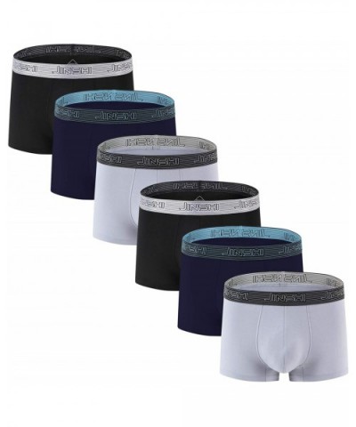 Men's Trunk Underwear Bamboo Ultra Soft Breathable Underwear Trunks Inseam 3" 3-PACK/6-PACK - G-6pack - CH19DETMQQI $56.16 Tr...