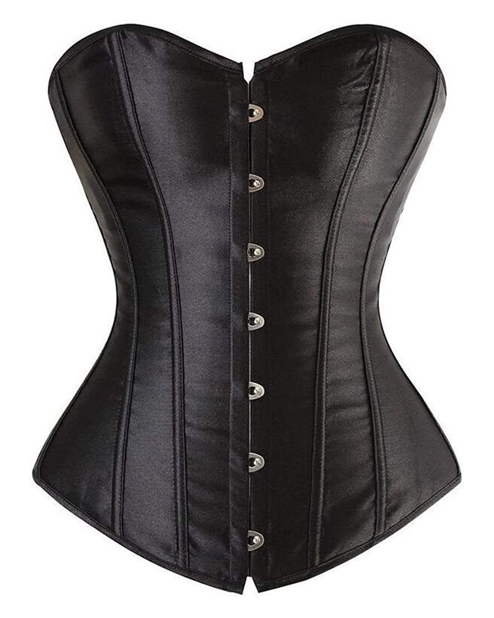 Corset Women Corset Sexy Slim Satin Body Shaper Strapless Overbust Plus Size Corset and Bustier a - 1 - C01904EH420 $44.24 Bu...