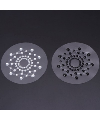 Women Nipple Stickers Bra Breast Pasties Adhesive Sticker Accessories （1 Pair） - White - C019DSIR0AX $10.74 Accessories