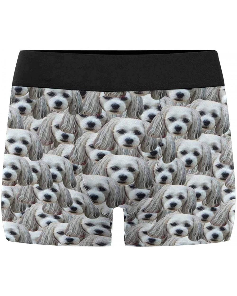 Custom Baby Face on Snowflake Men's Funny Boxer Shorts Underpants Briefs with Photo - Color6 - CE193QIXLT3 $40.77 Boxer Briefs