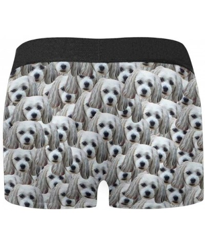 Custom Baby Face on Snowflake Men's Funny Boxer Shorts Underpants Briefs with Photo - Color6 - CE193QIXLT3 $40.77 Boxer Briefs