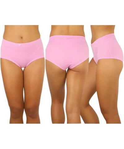 Women's Highwaisted Ribbon Accent Solid Shaper Briefs - Fallen Leaf 6-pack - CN18XIONA7S $24.62 Shapewear