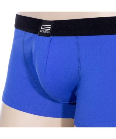 Low Rise Boxer Briefs - Stretchy- Soft- and Comfortable - Multiple Size and Color Options - Blue - CZ18ESOK5AS $13.08 Boxer B...