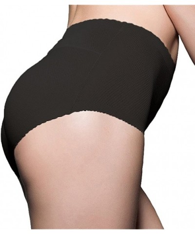 Butt Lifting Underwear Boy Shorts Butt Lifter Body Shaper Hip Enhancer Panties - Black123 - CY18KX246H5 $21.30 Panties