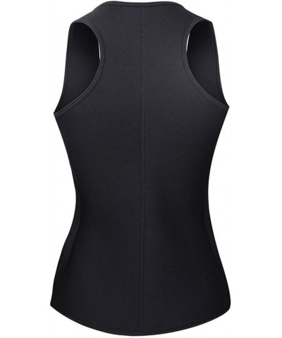 Women Sport Sauna Suit Tank Top Waist Trimmer Shirt Vest Tummy Fat Burner with Adjustable Waist Trainer Belt Body Shapers Sli...