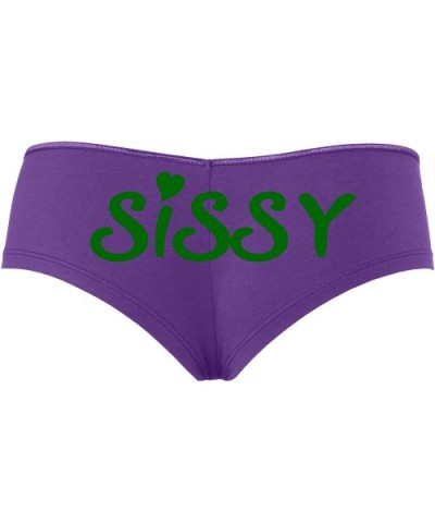 Sissy Boyshort Panty Fetish DMLB Slut Cuckold Boyshort - Forest Green - CZ18SOG9DKD $22.71 Panties