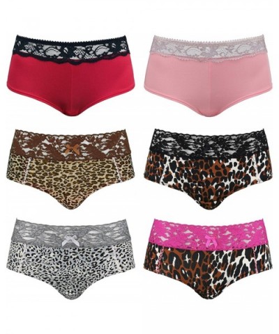 Women Sexy Lace Bikini Hipster Briefs Panties Underwear-6PK - Pack A2(6 Pack) - CK192ELXGD7 $25.54 Panties