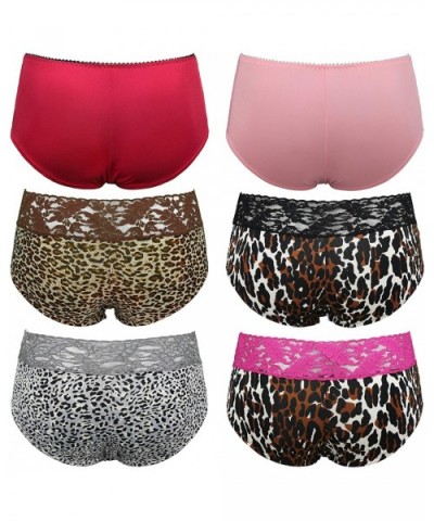 Women Sexy Lace Bikini Hipster Briefs Panties Underwear-6PK - Pack A2(6 Pack) - CK192ELXGD7 $25.54 Panties