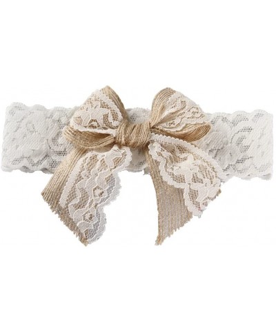 Country Romance Bridal Garter- Small- Ivory - C511L7P3PX3 $23.35 Garters & Garter Belts