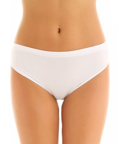 Women's Soft Cotton Bikini Briefs Yes Daddy Letter Print Naughty Panties Thong Underwear - White - CB199N9U8S0 $23.58 Panties