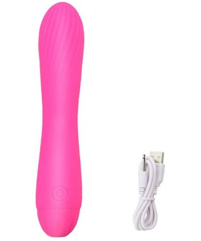 Waterproof Rechargeable Flexible Vibrator Wireless Massager 7 Vibration Modes - Pink - CF18RO3X0M6 $29.61 Garters & Garter Belts