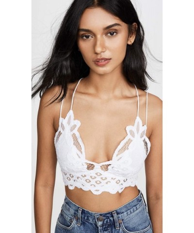 Women's Adella Bralette - White - CW186C35CGM $59.63 Bras