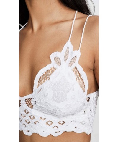 Women's Adella Bralette - White - CW186C35CGM $59.63 Bras