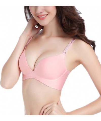 Women's Smooth Wirefree Seemless Minimizer Balconette Bra - Nude - CC12NUXIXP8 $35.08 Bras