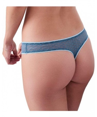 Women's Rayce Thong Regular Panty - Vintage Indigo - C018RQ2QW9G $20.71 Panties