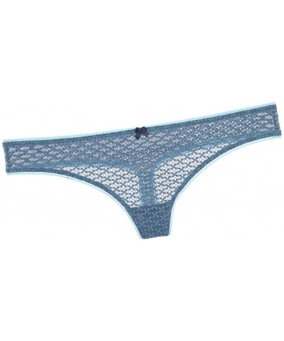 Women's Rayce Thong Regular Panty - Vintage Indigo - C018RQ2QW9G $20.71 Panties