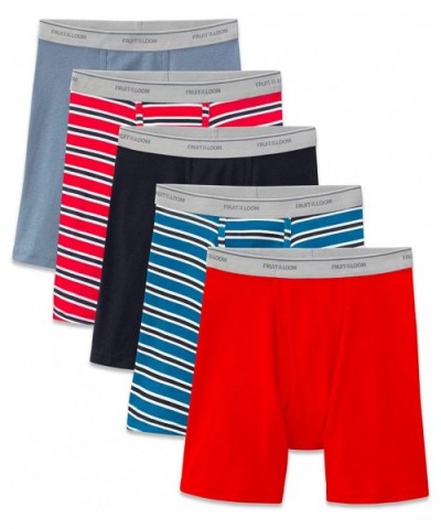 Toddler Boys` 3pk Covered Waist Band Ringer Boxer Brief - Stripe-solid Greater Movement + Support - CQ12CGNE5OR $50.29 Boxer ...