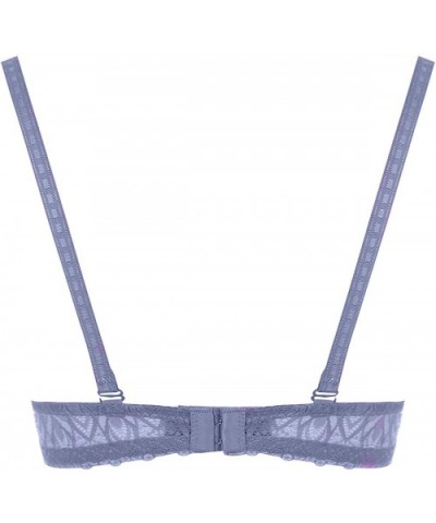 Bras for Women 3Pack Underwire Full Coverage Bra Contour Everyday Bras with Lace - Assortive a - CL196WYZY2A $32.76 Bras