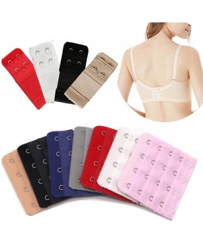 Women Intimates Accessories Bra Strap Extender 4 Rows Hooks Clasp Underwear Sewing Tools Adjustable Extenders - 4pcs1 - C119D...