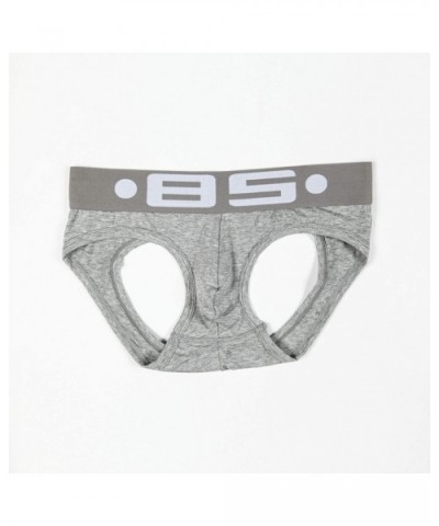 Men's Low Rise G-String Sexy T-String Back Thong Underwear - Blk+gry+blu - CM192DSK8X9 $31.85 G-Strings & Thongs