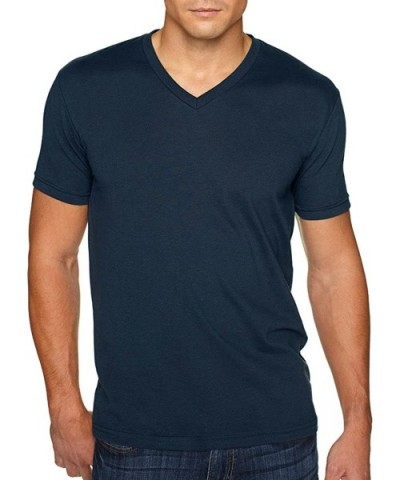 NL Men's Premium Fitted Sueded T-Shirt- Midnight Navy + Military Green (2 Shirts)- Medium - C918C4ZL4GC $35.15 Undershirts