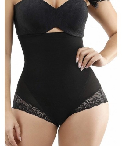 Women Tummy Control Panty High Waist Butt Lifter Body Shaper Shorts Shapewear - Black - CF18SIU4AWN $24.67 Shapewear