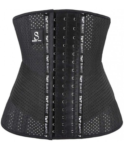 Women's Waist Trainer Cincher Corset for Women Weight Loss Body Shaper Girdle Latex Underbust Waist Training Belt - High - CR...