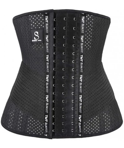 Women's Waist Trainer Cincher Corset for Women Weight Loss Body Shaper Girdle Latex Underbust Waist Training Belt - High - CR...